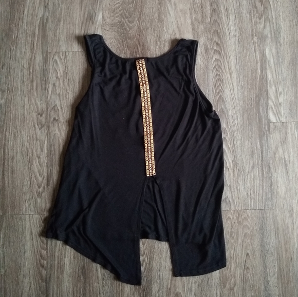 Scobe Black Aztec Inspired Tank Top - Picture 3 of 5
